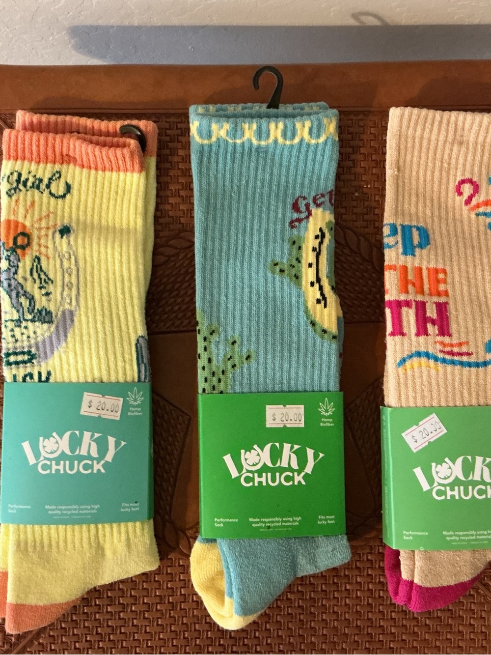 Bundle of Lucky Chuck Performance Socks
